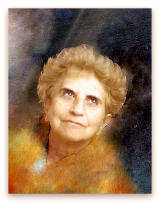 Portrait of Gustawa in Pashmina Shawl by Belinda Hollander ~ 2005